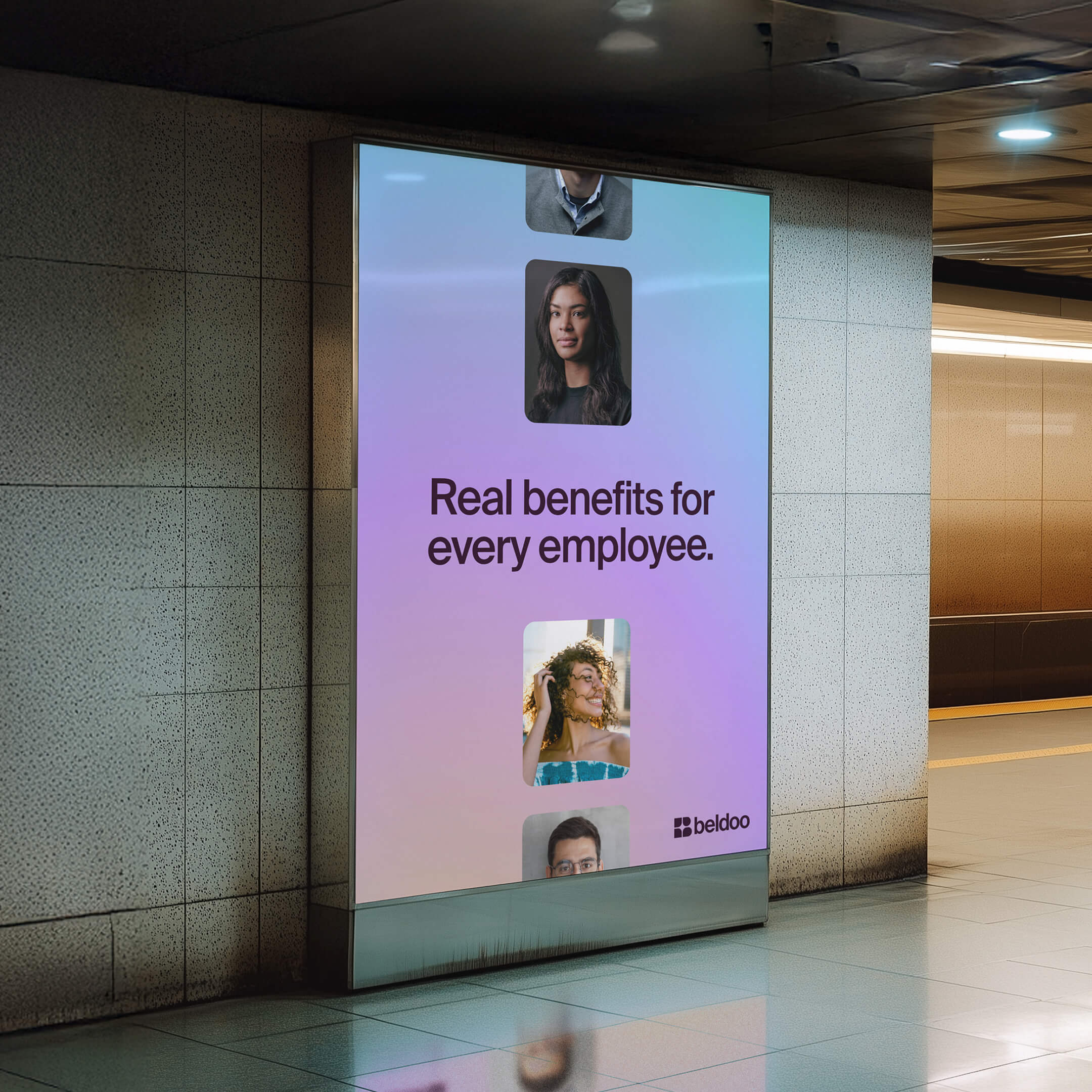 Beldoo out-of-home design mockup 3